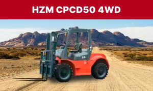 Дизельный вилочный погрузчик HZM CPCD50 4WD